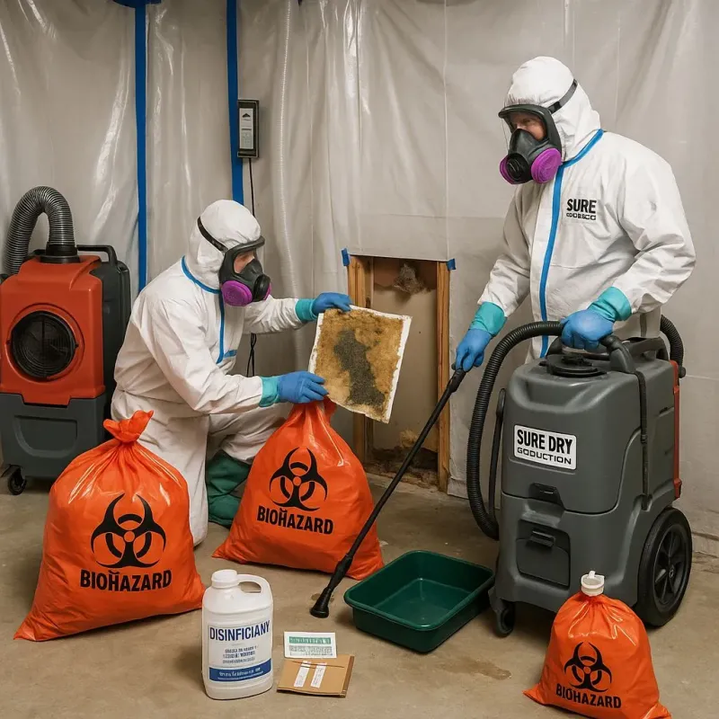 Contaminated Water Handling Protocols process in Villa Park, IL