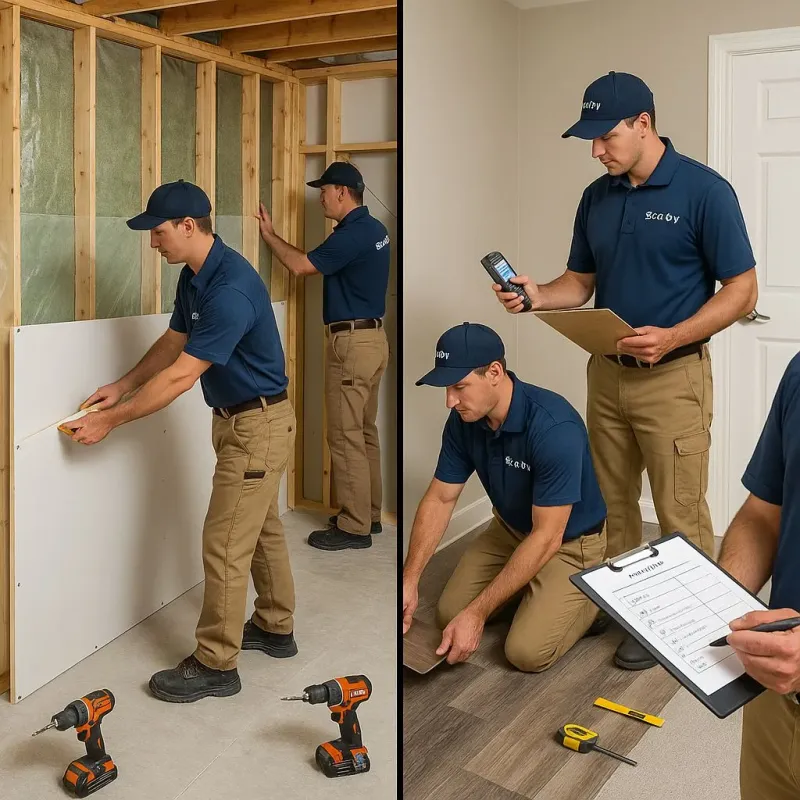 Repairs and Reconstruction process in Villa Park, IL